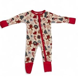 Emerson and Friends Holiday Print Kids Footie Pajamas